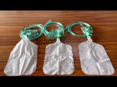 PVC Non Rebreathing Mask Transparent Non Toxic With Head Strap