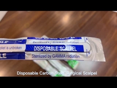 Carbon Steel Surgical Scalpel Disposable For Soft Tissues