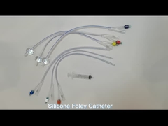 Suprapubic Indwelling Foley Catheter Medical Grade Silicone Material