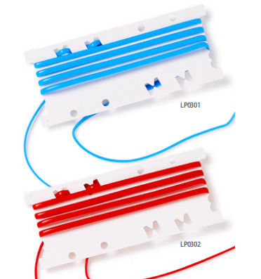 Vessel Loops: Flexible and Durable Support for Vascular Positioning and Protection blue red white yellow identify vessel