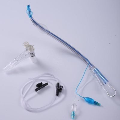 गुणवत्ता  Disposable Medical PVC Endobronchial Tube Double-lumen Endotracheal Tube कारखाना