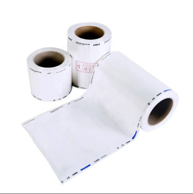 200mm*100mm Tyvek 2FS/1059B/1073B Medical Sterile Tyvek Pouches Reels Roll For Plasma Sterilization