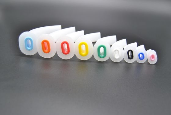 वयस्क गुडेल ऑरोफैरिन्जियल वायुमार्ग 100 मिमी लाल काटने ब्लॉक